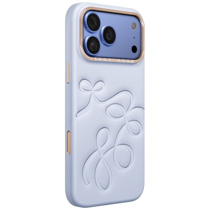 Uniq Coehl Cloude Magnetic Charging Case for iPhone 18 Pro Max / 17 Pro Max - Blue