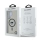 Karl Lagerfeld Button Choupette Head Printed Logo MagSafe Samsung Galaxy S25 Ultra case black
