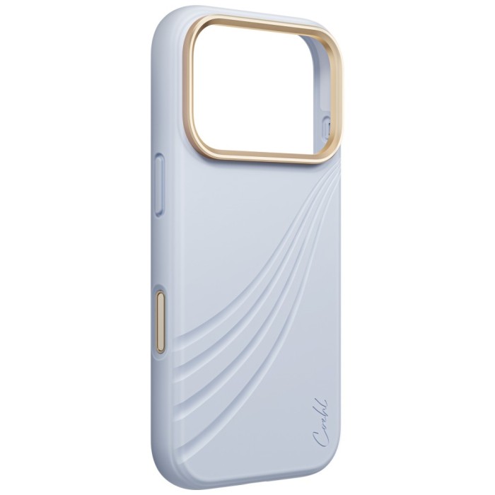Uniq Coehl Serina Magnetic Charging Case for iPhone 18 Pro / 17 Pro - Blue