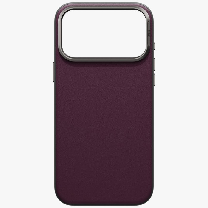 Uniq Lyden DS Magclick Charging Case for iPhone 18 Pro Max / 17 Pro Max - Burgundy