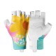 Rockbros S389 Women&amp;#39;s Short Shock Absorbing Cycling Gloves L - Multicolor