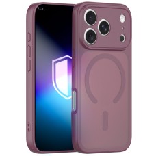 3mk Misty MagCase Deep Cherry case for iPhone 17 Pro/ 18 Pro - burgundy