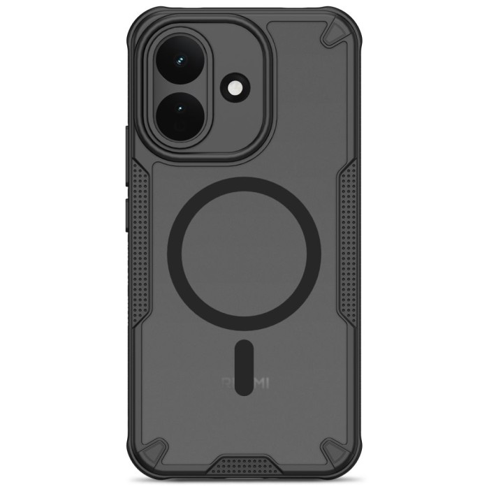 Tech-Protect Rugged Shield MagSafe Case for Xiaomi Redmi Note 17 Pro 5G - Matte Black
