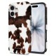 Tech-Protect Lamano MagSafe case for iPhone 17 - brown and white