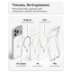 Spigen Ultra Hybrid Mag MagSafe Case for iPhone 18 Pro / 17 Pro - Transparent Gold
