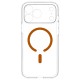 Spigen Ultra Hybrid Mag MagSafe Case for iPhone 18 Pro Max / 17 Pro Max - Transparent Orange