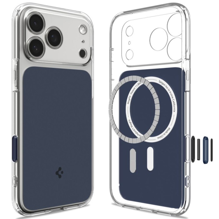Spigen Ultra Hybrid MagSafe Case for iPhone 18 Pro / 17 Pro - Matte Blue