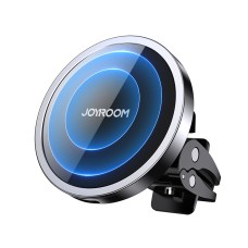 Joyroom Car Magnetic Holder Qi Wireless Inductive Charger 15W (MagSafe Compatible for iPhone) Black (JR-ZS240) - OUTLET