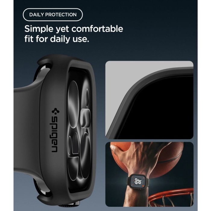 Spigen Thin Fit Case for Apple Watch 42mm - Black