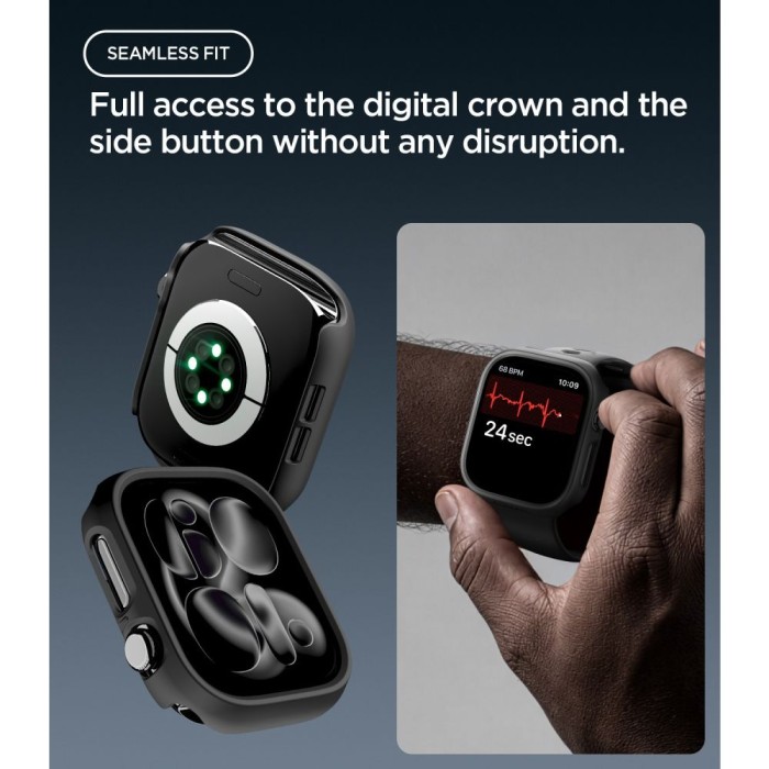 Spigen Thin Fit Case for Apple Watch 42mm - Black