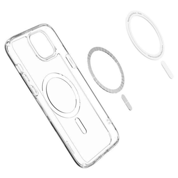 Spigen Crystal Hybrid MagSafe iPhone 15 Plus Case - Clear - OUTLET