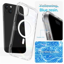 Spigen Crystal Hybrid MagSafe iPhone 15 Plus Case - Clear - OUTLET