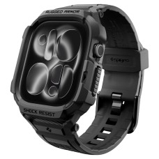 Spigen Rugged Armor Pro Apple Watch 42mm Strap - Matte Black