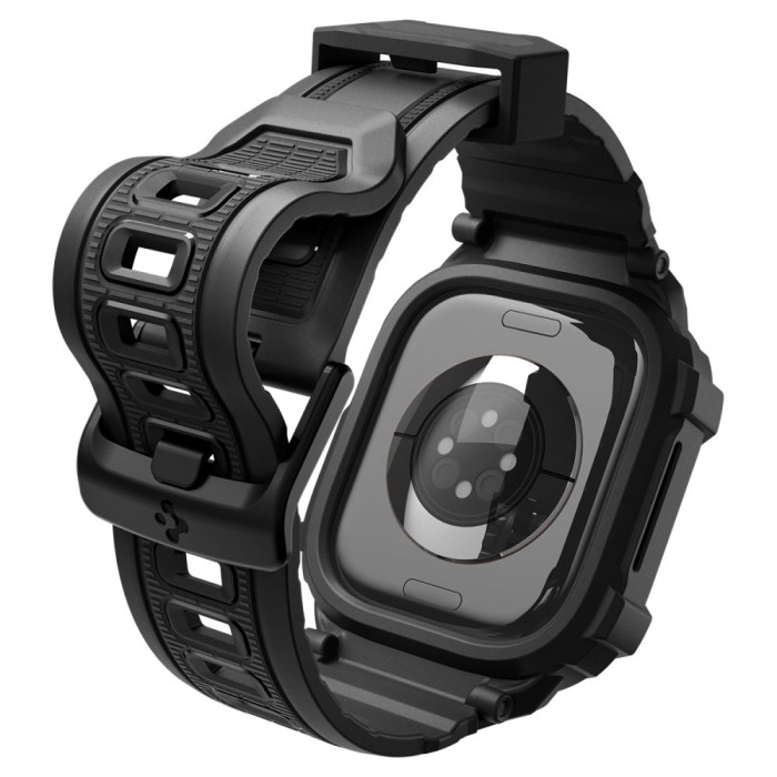Spigen Rugged Armor Pro Apple Watch 42mm Strap - Matte Black