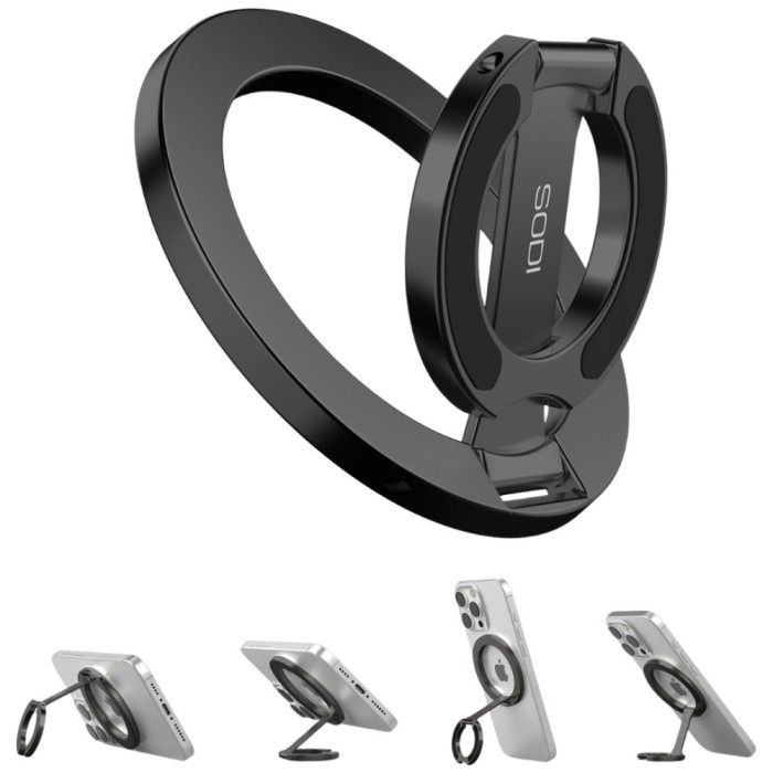 Ring SODI ST04 double-sided magnetic with MagSafe - black
