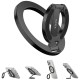Ring SODI ST04 double-sided magnetic with MagSafe - black