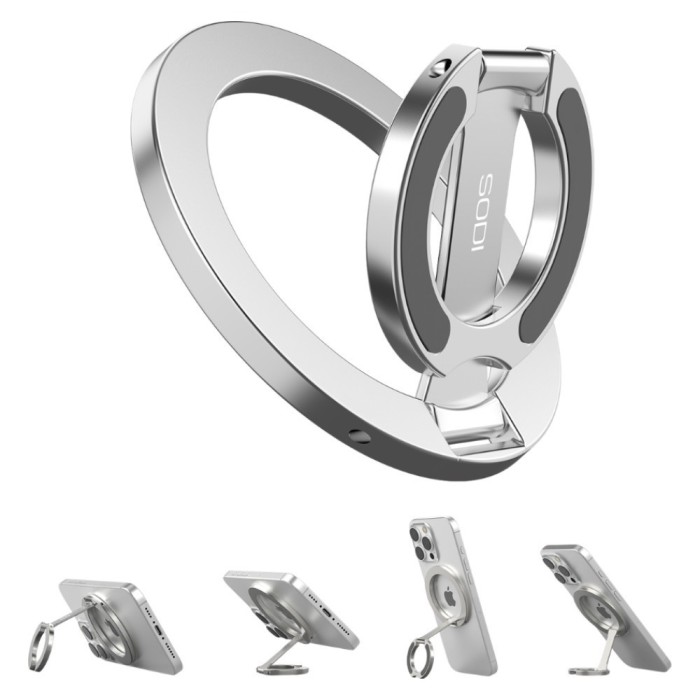 Ring SODI ST04 double-sided magnetic with MagSafe - silver