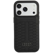 Audi Leather Case MagSafe for iPhone 18 Pro / 17 Pro - Black