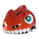 Wozinsky Children's Bike Helmet Dinosaur Pattern S - Red - OUTLET