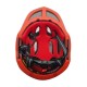 Wozinsky Kids' Full Face Bike Helmet with USB Rear Light S - Red and Yellow - OUTLET