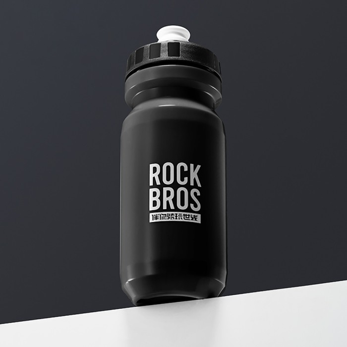 Rockbros 600 ml Bike Bottle - Black - OUTLET