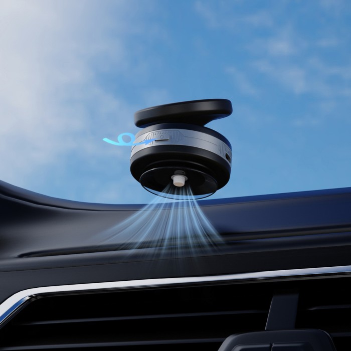 Wozinsky WUSQ-01 Car Holder with Qi Charger Compatible with MagSafe - Black - OUTLET