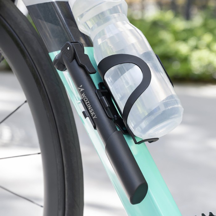 Wozinsky WPR-01 Bicycle Pump - Black - OUTLET