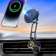 Wozinsky WCT5-6S2Y Car Holder with Qi/MagSafe 15W Wireless Charger and Air Vent Fan - Black - OUTLET