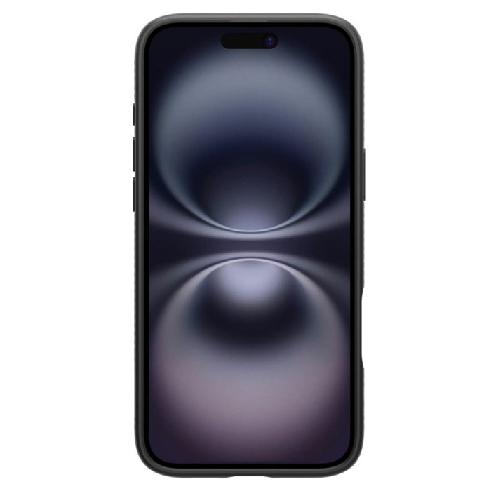 Spigen Liquid Air Case for iPhone 16 Plus - Black - OUTLET