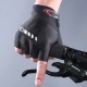 Rockbros S143-BK XL cycling gloves with gel inserts - black - OUTLET