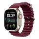 Tech-Protect Iconband Pro strap for Apple Watch 44 / 45 / 46 / 49 mm - burgundy