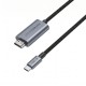 Tech-Protect UltraBoost USB-C HDMI 2.1 60HZ Video Cable 300 cm - Gray