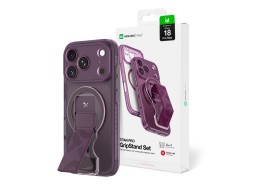 AmazingThing Titan Pro Lens Stand Set for iPhone 18 Pro Max with Magnetic Holder and Stand, Compatible with MagSafe - Purple