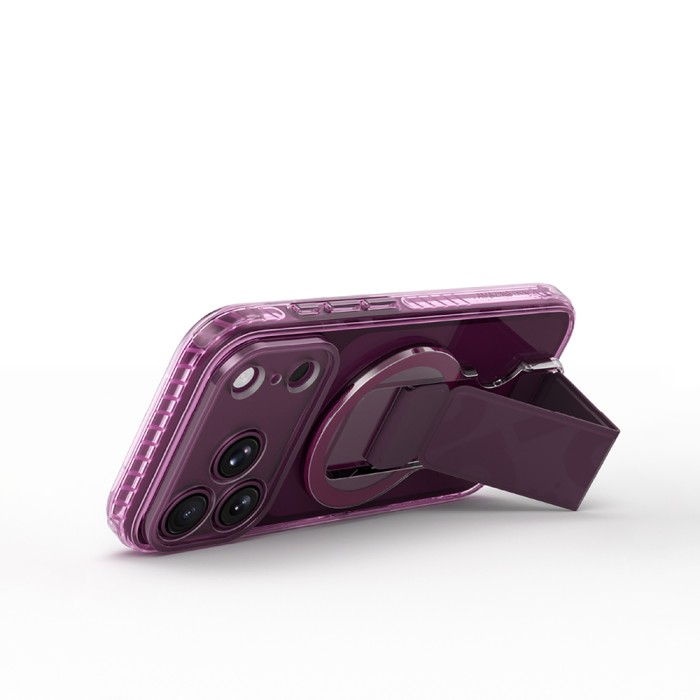 AmazingThing Titan Pro Lens Stand Set for iPhone 18 Pro Max with Magnetic Holder and Stand, Compatible with MagSafe - Purple