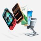 Orico PS2 foldable phone stand, 360° rotating - silver