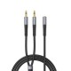 Orico AX1 audio adapter mini jack 3.5 mm headphone and microphone splitter 0.5 m - black