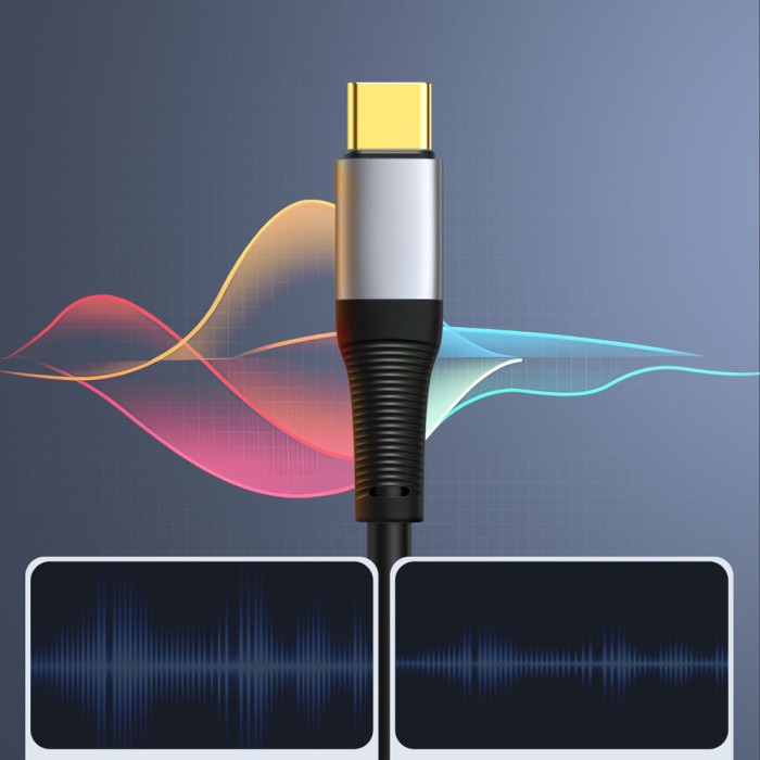 Orico AXC-02 USB-C to 3.5 mm jack audio cable 50 cm - black