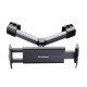 Wozinsky WUU-CHZ19 universal headrest car holder for phone and tablet - black