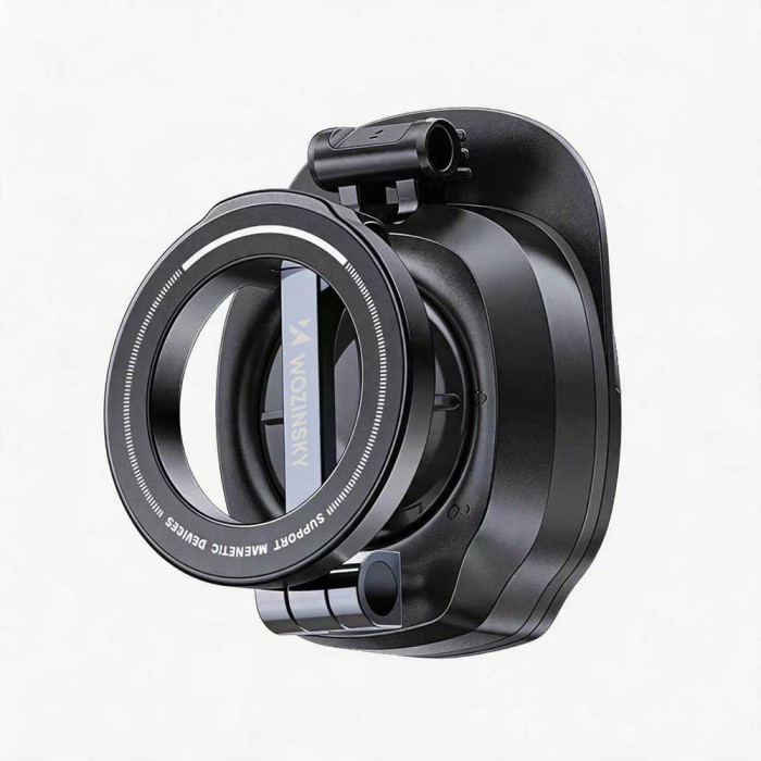 Wozinsky WUS-CZ37 Magnetic 360° Dashboard Car Mount - Black