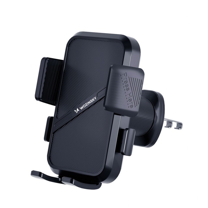 Wozinsky WUS-CF29 3-in-1 Car Holder for Dashboard, Windshield and Air Vent - Black