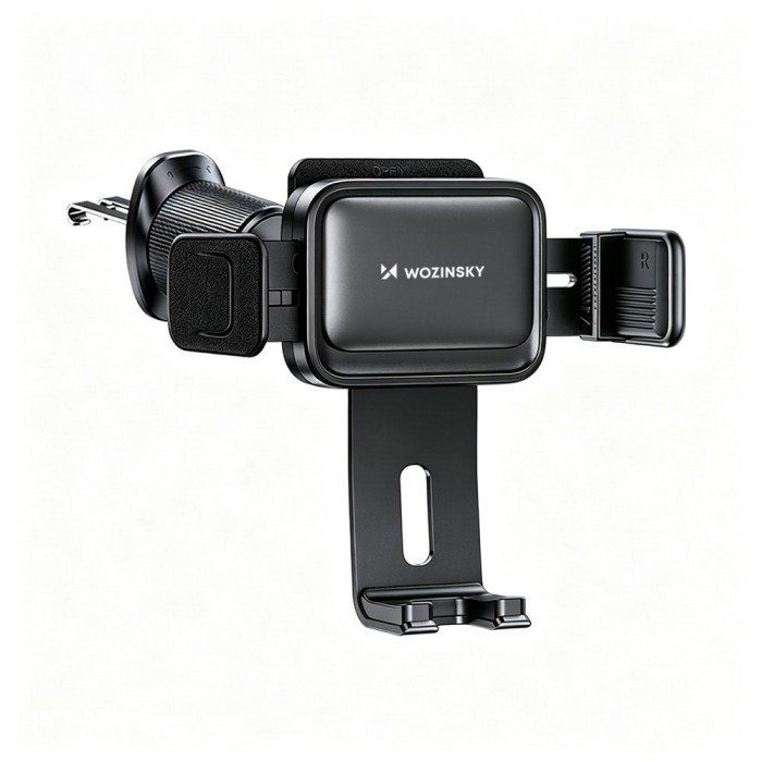 Wozinsky WUS-M1 Car Air Vent Mount Holder 360° Clamp - Black