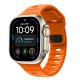 Tech-Protect Silicone Line Strap for Apple Watch 44 / 45 / 46 / 49 mm - Orange