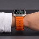 Tech-Protect Silicone Line Strap for Apple Watch 44 / 45 / 46 / 49 mm - Orange