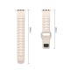 Tech-Protect Silicone Line Strap for Apple Watch 44 / 45 / 46 / 49 mm - Beige