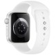 Tech-Protect Silicone Strap for Apple Watch 40 / 41 / 42 mm - White