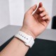 Tech-Protect Silicone Strap for Apple Watch 40 / 41 / 42 mm - White