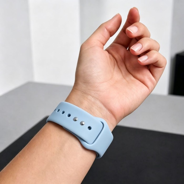 Tech-Protect Silicone strap for Apple Watch 40 / 41 / 42 mm - light blue