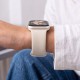 Tech-Protect Silicone Strap for Apple Watch 44 / 45 / 46 / 49 mm - Beige