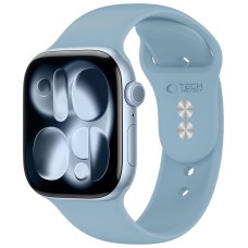Tech-Protect Silicone Strap for Apple Watch 44 / 45 / 46 / 49 mm - Blue