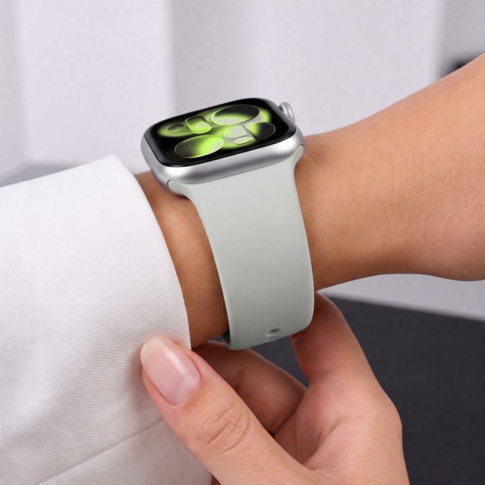 Tech-Protect Silicone Strap for Apple Watch 44 / 45 / 46 / 49 mm - Gray